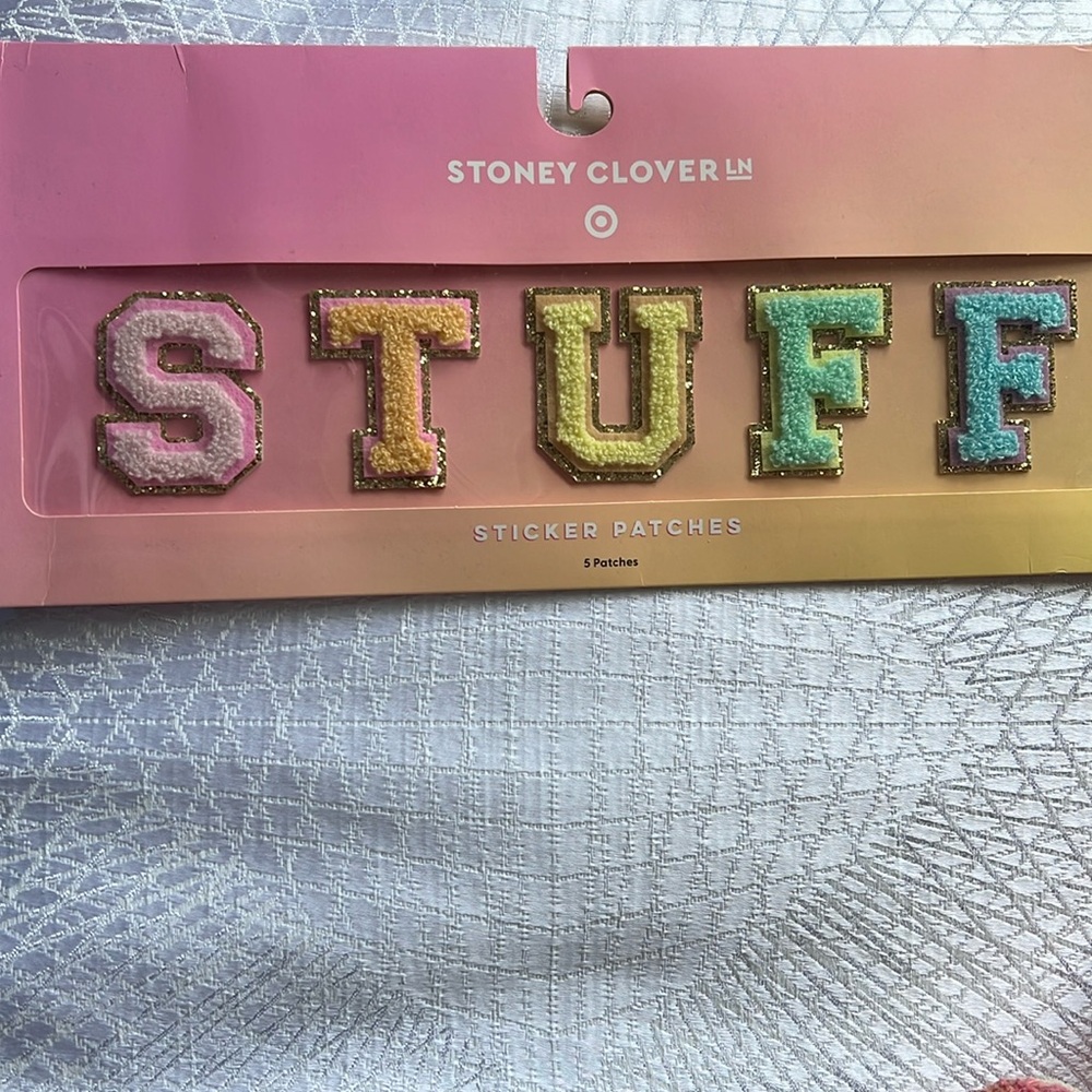 Stoney Clover “Stuff” Sticker Patches